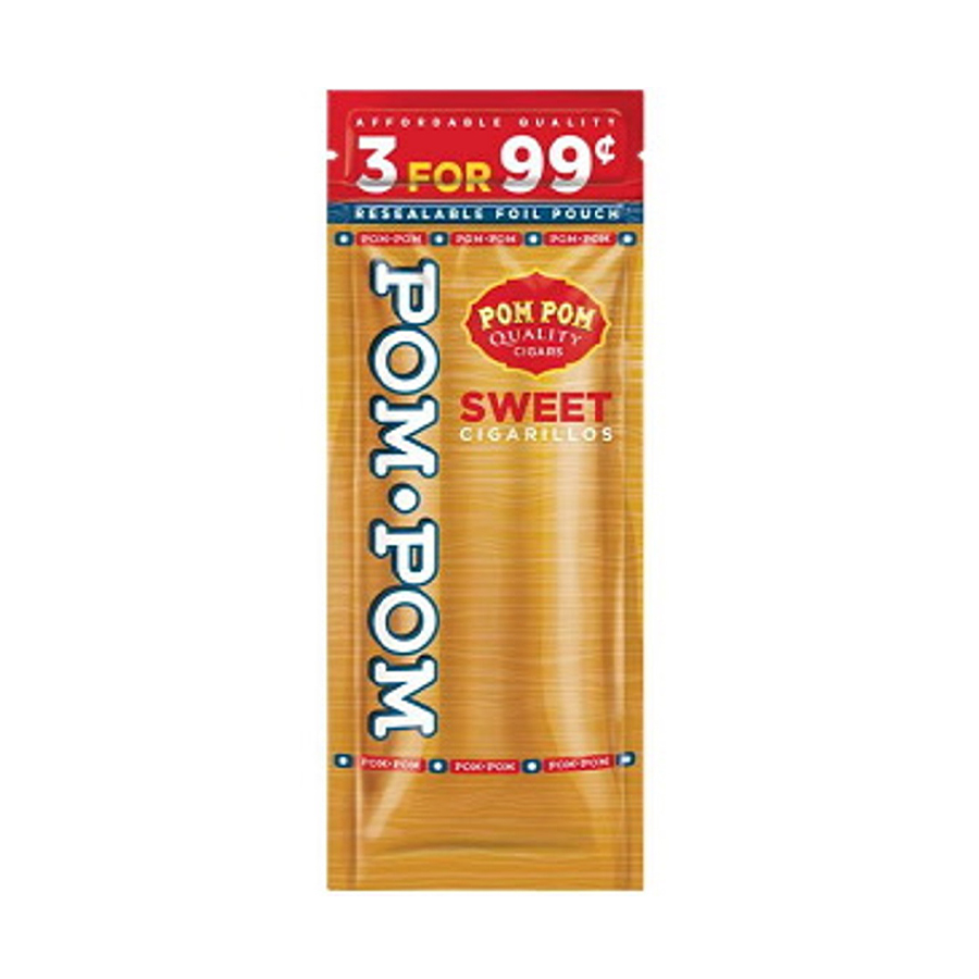 POM POM CIGARILLOS 3 / 99 3 CT SWEET