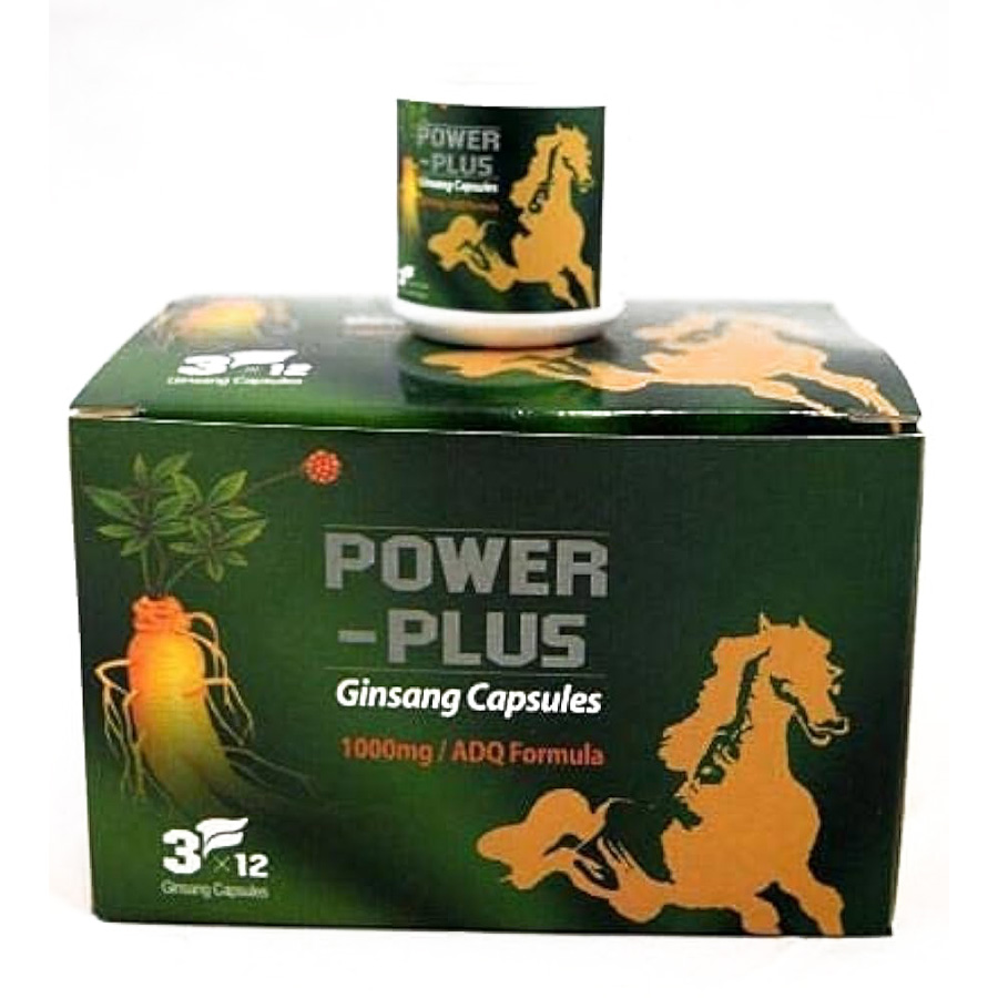 POWER PLUS GINSENG CAPS 1000 MG