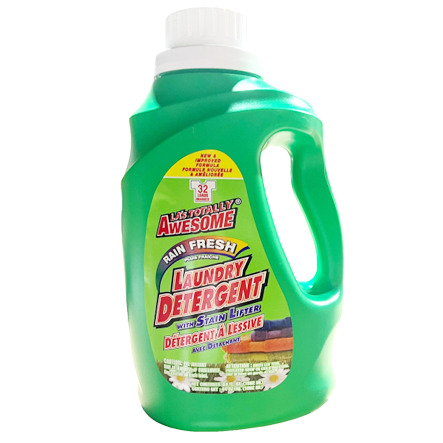 AWESOME LIQUID DETERGENT 64 OZ RAIN FRESH