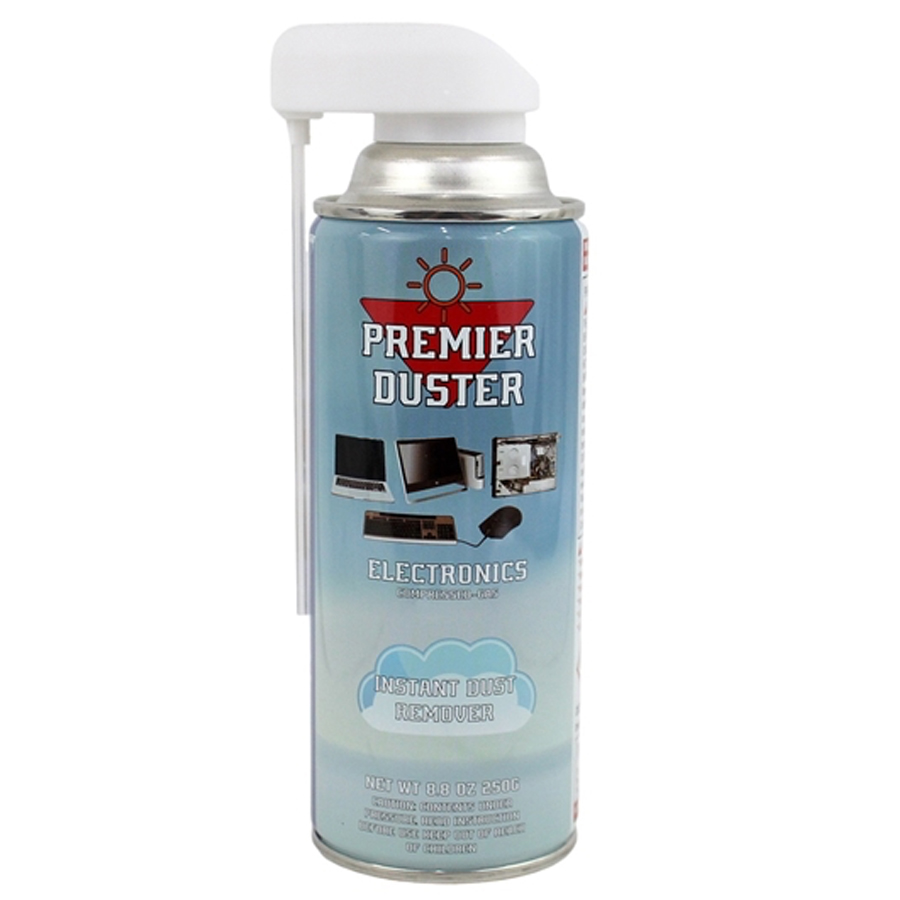 PREMIER DUSTER 8.8 OZ 250 G ELECTRONICS COMPRESSED GAS