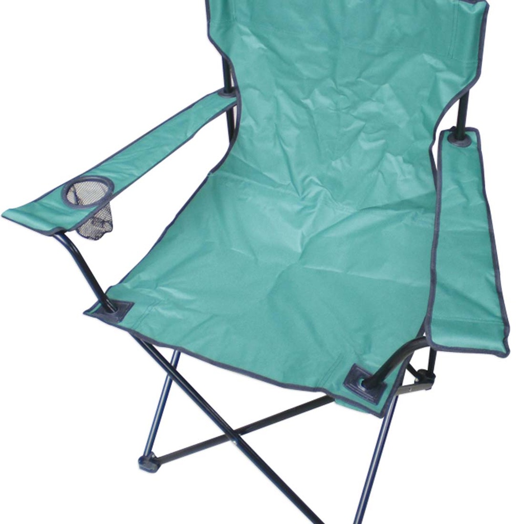 PRIDE CAMPING CHAIR 20 X 20 X 33 IN DARK GREEN