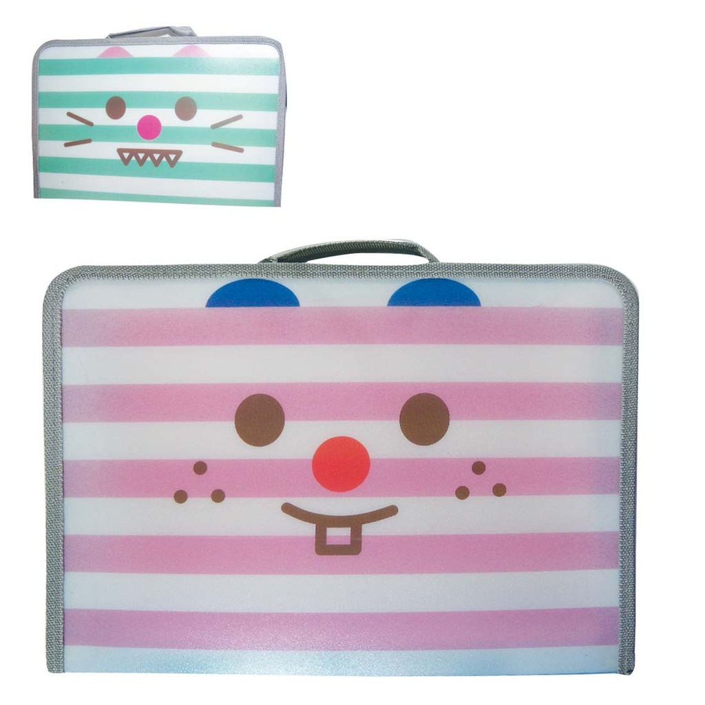 PRIDE CHILDREN'S ART PORTFOLIO 14 X 10 IN WITH ZIPPER & HANDLE