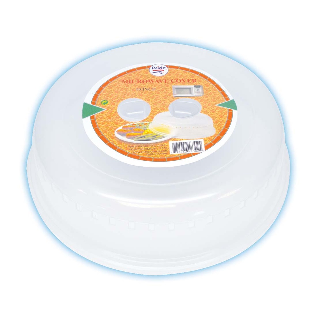 PRIDE MICROWAVE COVER 10 IN CLEAR