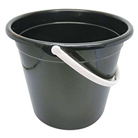 PRIDE PLASTIC BUCKET 2.5 GL