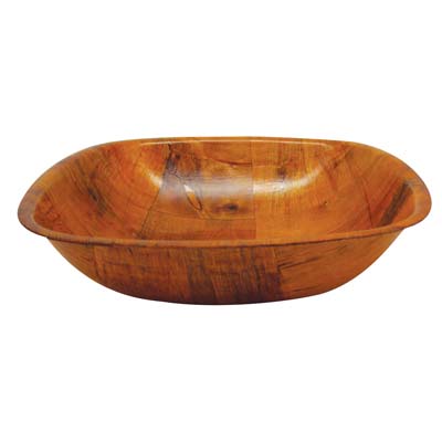 PRIDE SALAD BOWL 28.5 OZ WOOD