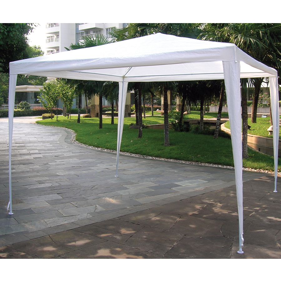 PRIDE TUBE GAZEBO 12 X 12 FT WHITE