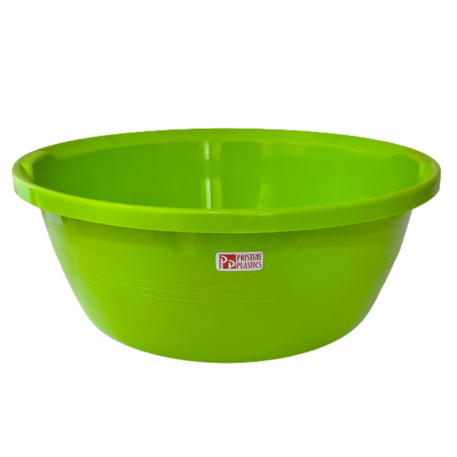 PRISTINE PLASTICS BASIN 18 IN ASSORTED COLORS