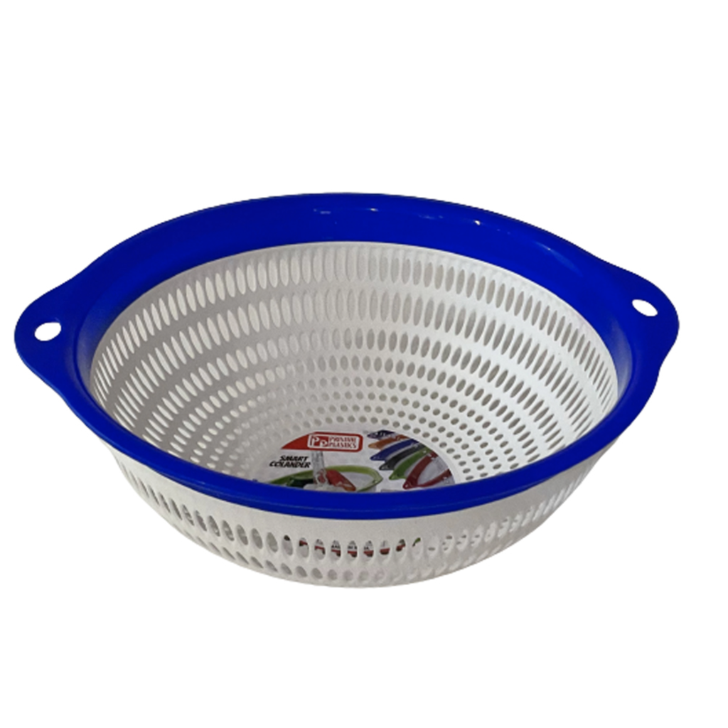PRISTINE PLASTICS COLANDER 8.25 IN ASSORTED COLORS