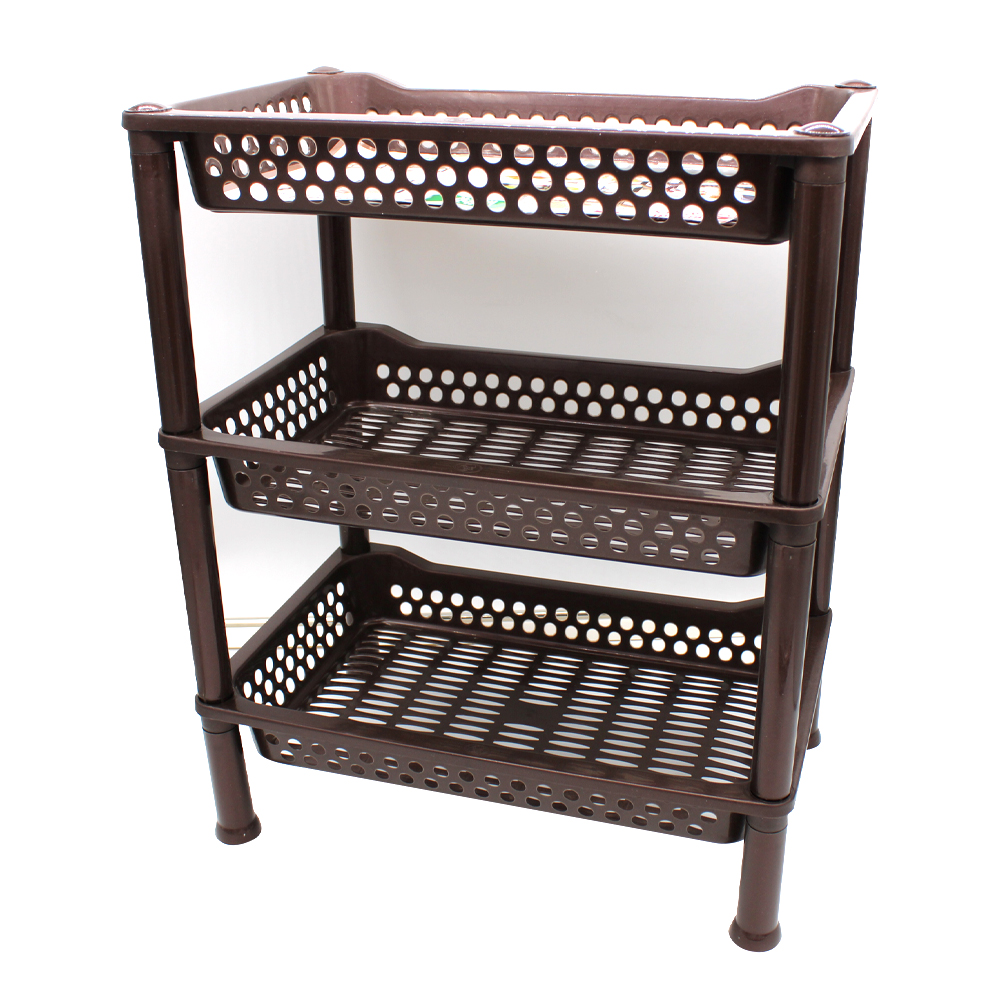PRISTINE PLASTICS MULTI PURPOSED RACK 16.75 X 11 X 20.5 IN 3 LAYERS