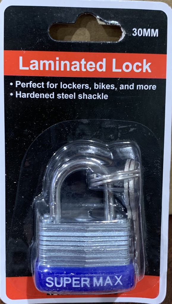 PROTOUCH PADLOCK 30 MM LAMINATED