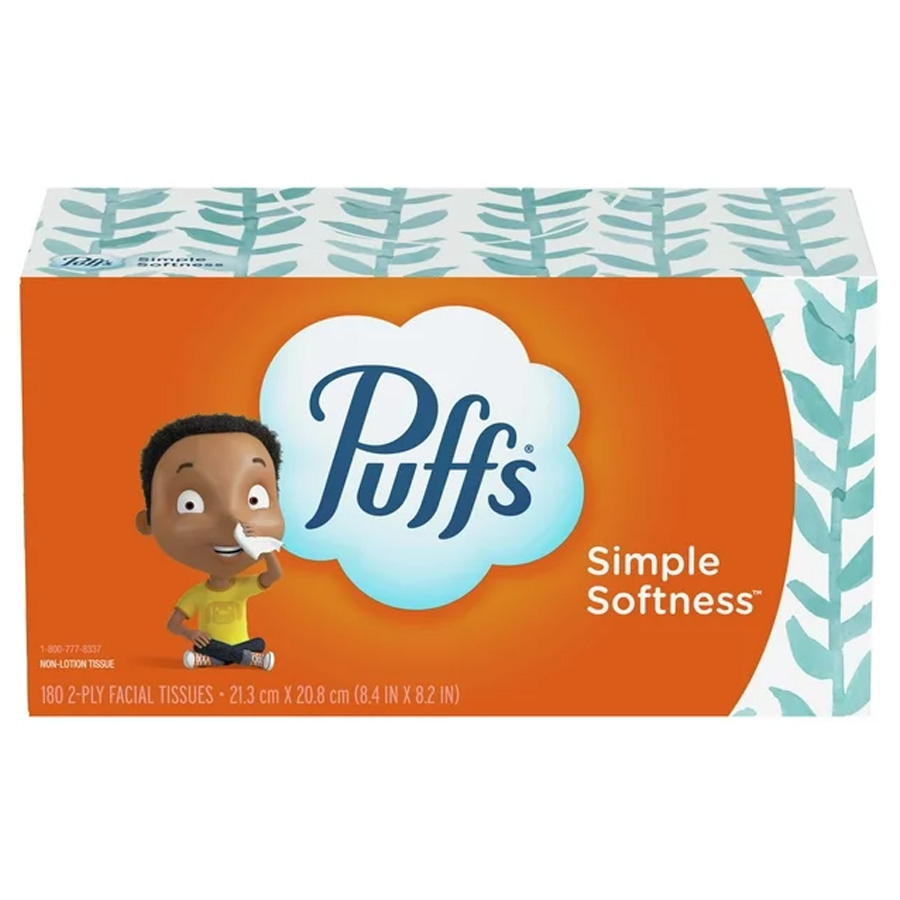 PUFFS FACIAL TISSUE 96 CT