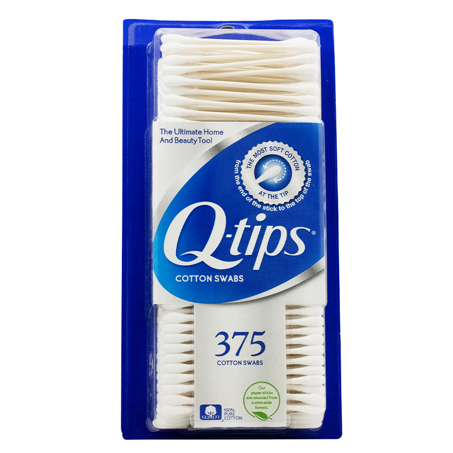 Q-TIPS COTTON SWABS 375 CT