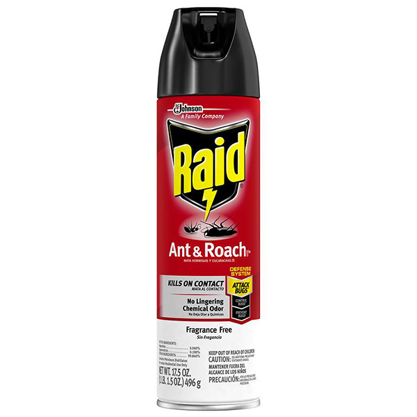 RAID ANT & ROACH KILLER 17.5 OZ GREEN