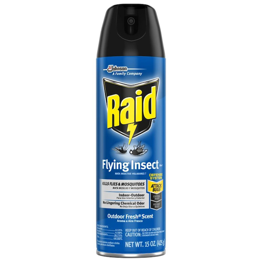 RAID FLYING INSECT KILLER 15 OZ OUTDOOR- CHANGE TO # 208016