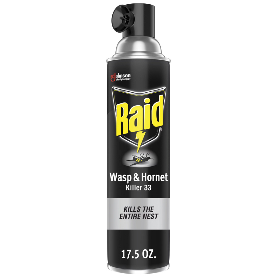 RAID WASP & HORNET SPRAY 17 OZ