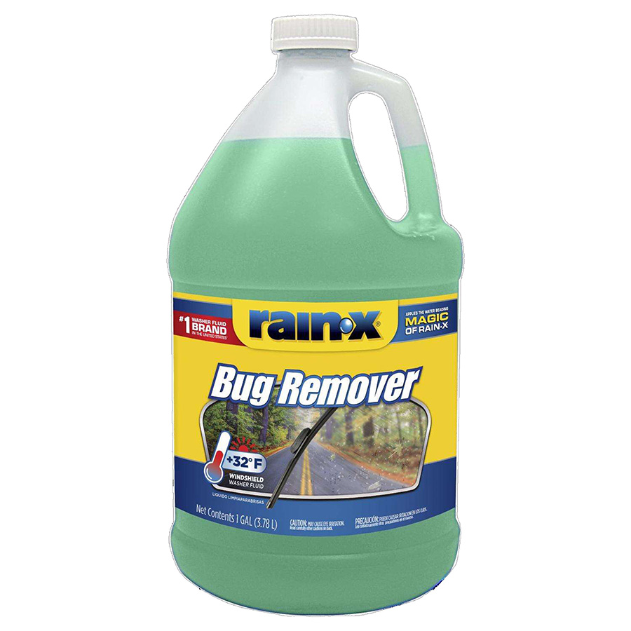 RAIN-X WINDSHIELD BUG REMOVER FLUID 1 GL / 3.78 L