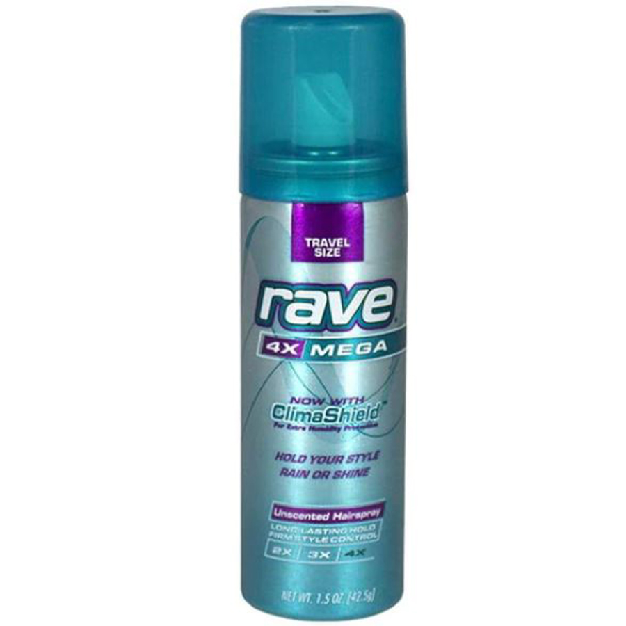 RAVE HAIRSPRAY 1.5Z TRAVEL SIZE UNSCENTED