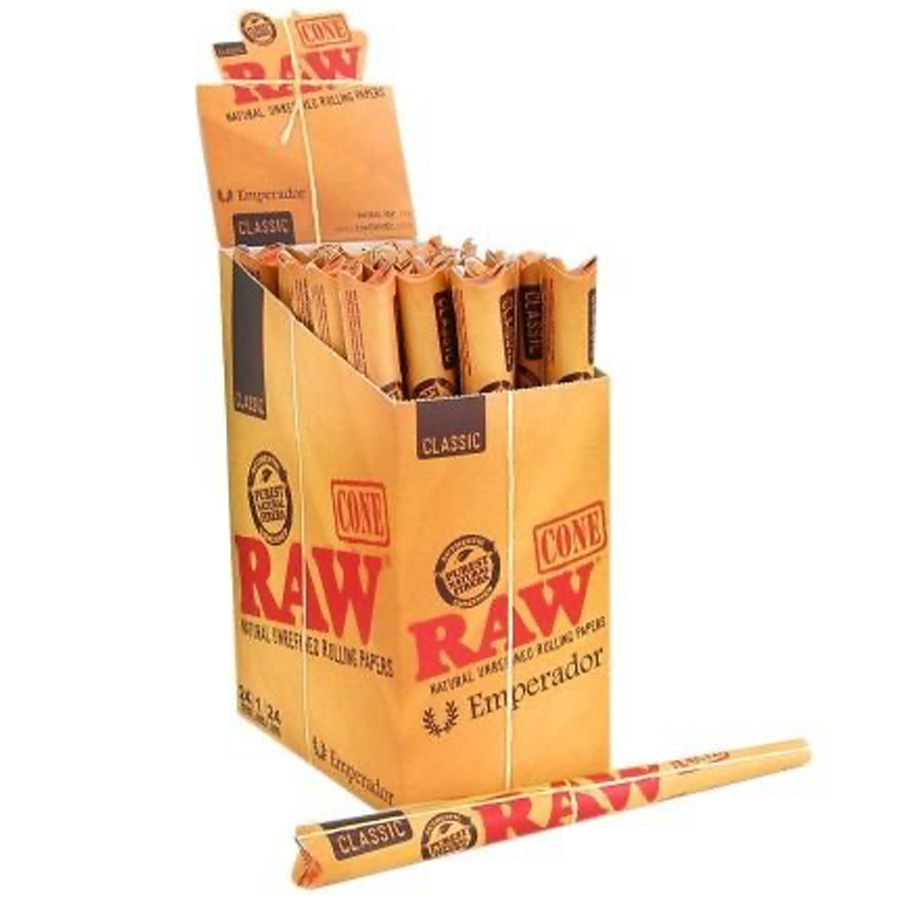 RAW CONES 24 CT EMPERADOR
