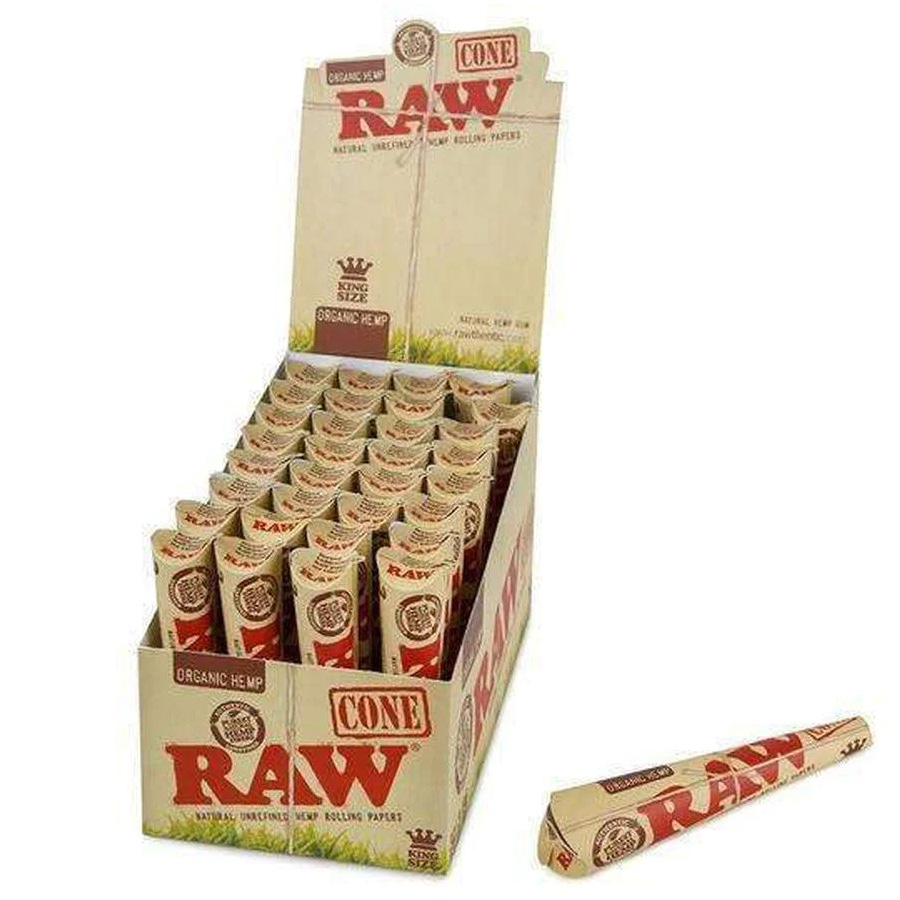 RAW CONES 32 CT KING SIZE