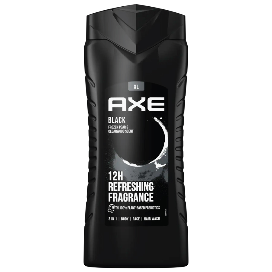 AXE BODY WASH 3 IN 1 400 ML black