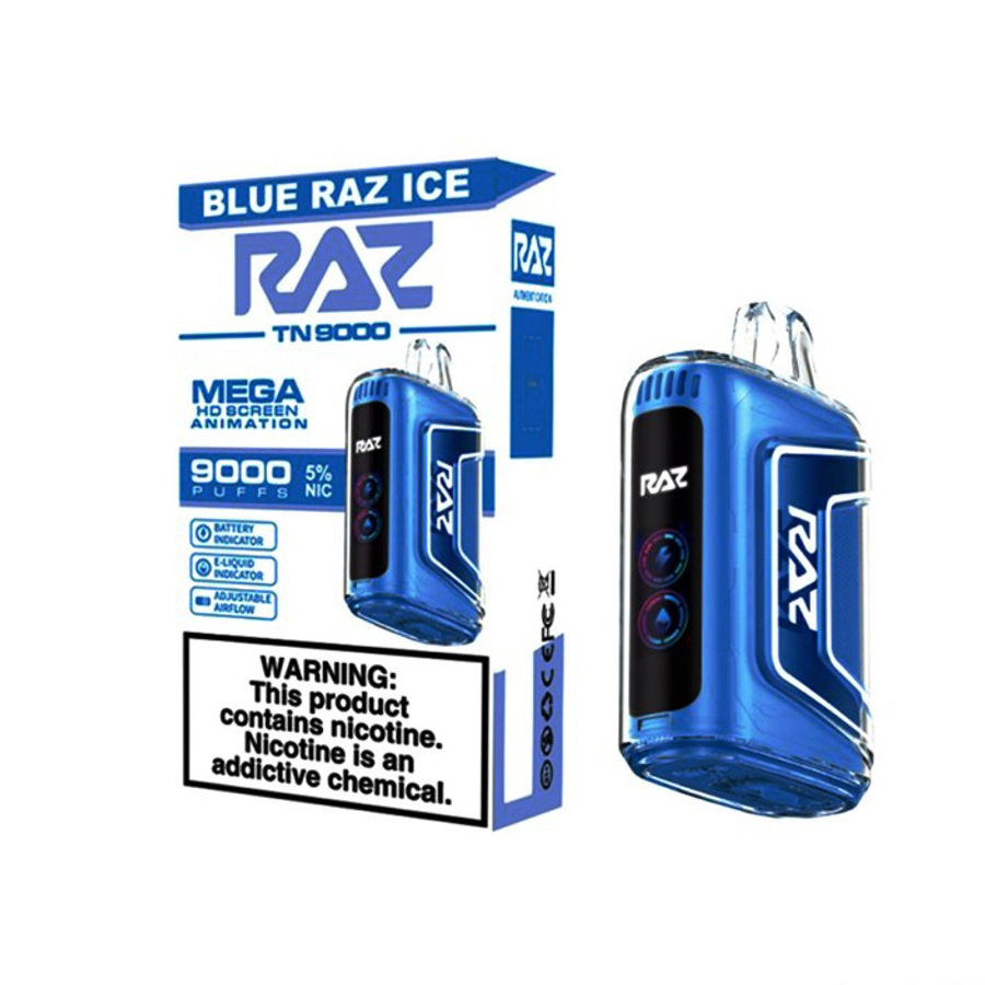 RAZ DISPOSABLE VAPE 1 CT BLUE RAZZ ICE