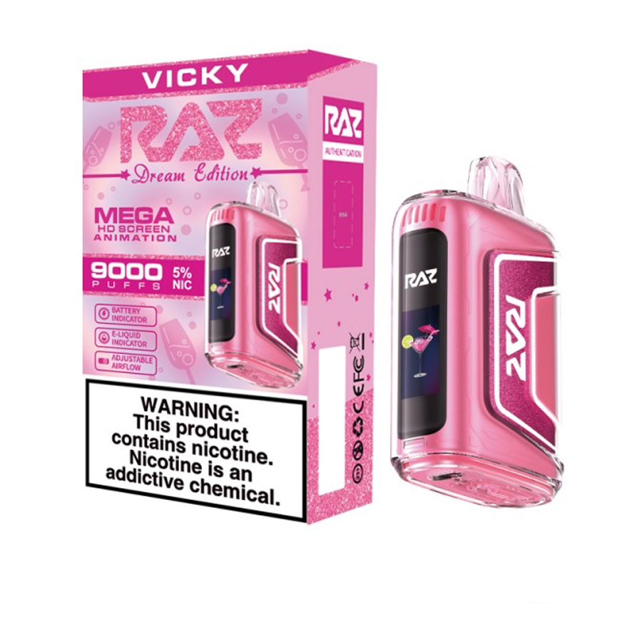 RAZ DISPOSABLE VAPE 1 CT DEAM EDITION VICKY