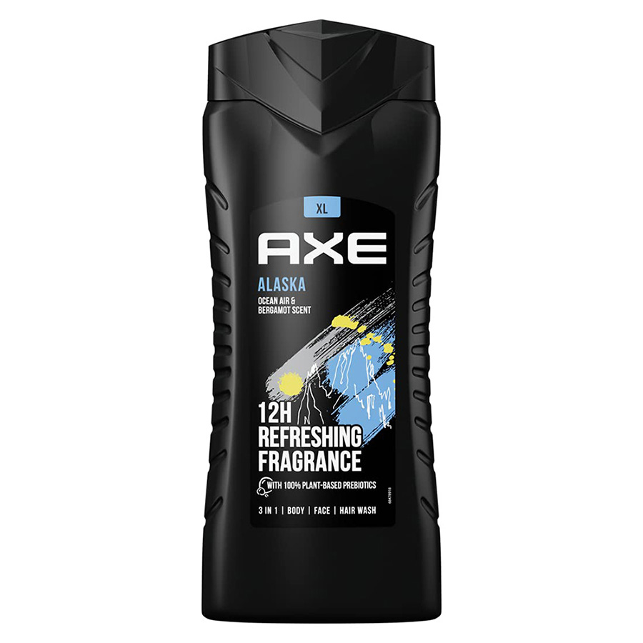 AXE BODY WASH 400 ML 3 IN 1 ALASKA