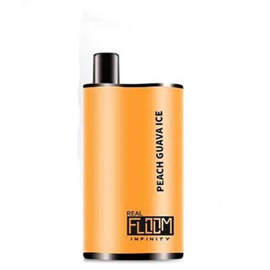 REAL FLOOM INFINITY 1 CT PEACH GUAVA ICE 4000 PUFFS 5%