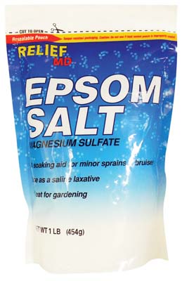 RELIEF EPSOM SALT 1 LB MAGNESIUM SULFATE