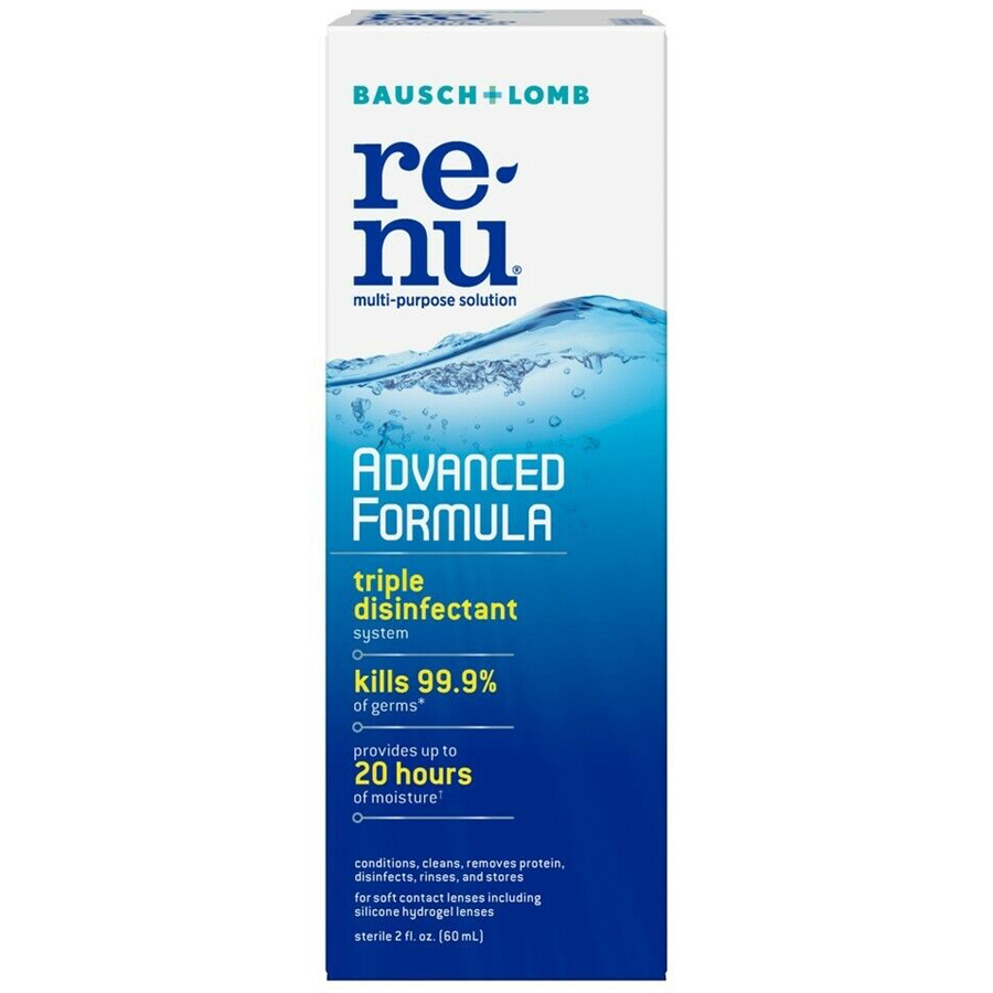 RENU CONTACT LENS SOLUTION 2 OZ ADVANCED