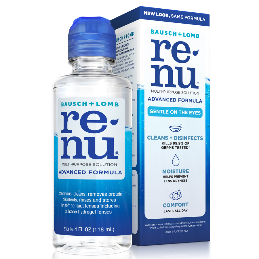RENU CONTACT LENS SOLUTION 4 OZ ADVANCED
