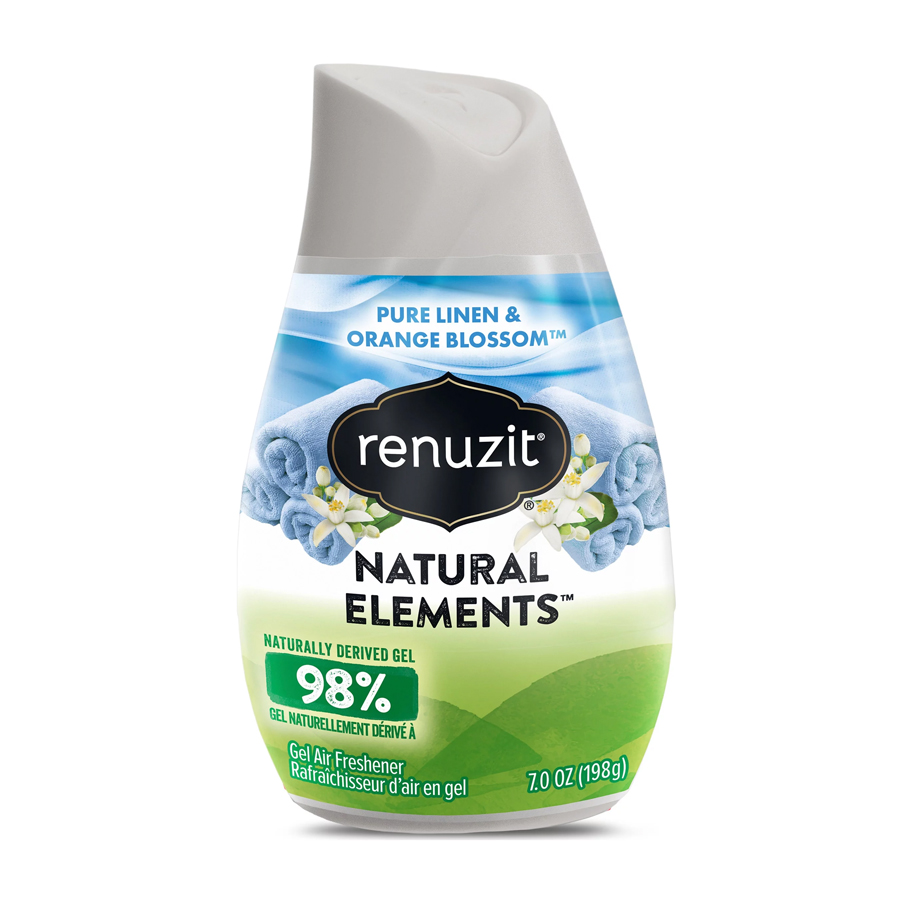 RENUZIT AIR FRESHENER 7 OZ ADJUSTABLE PURE LINEN & ORANGE BLOSSOM