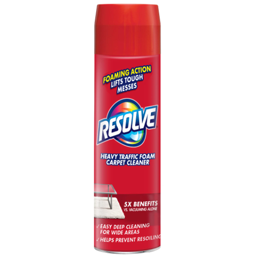 RESOLVE CARPET CLEANER 22 OZ HIGH TRAFFIC FOAM