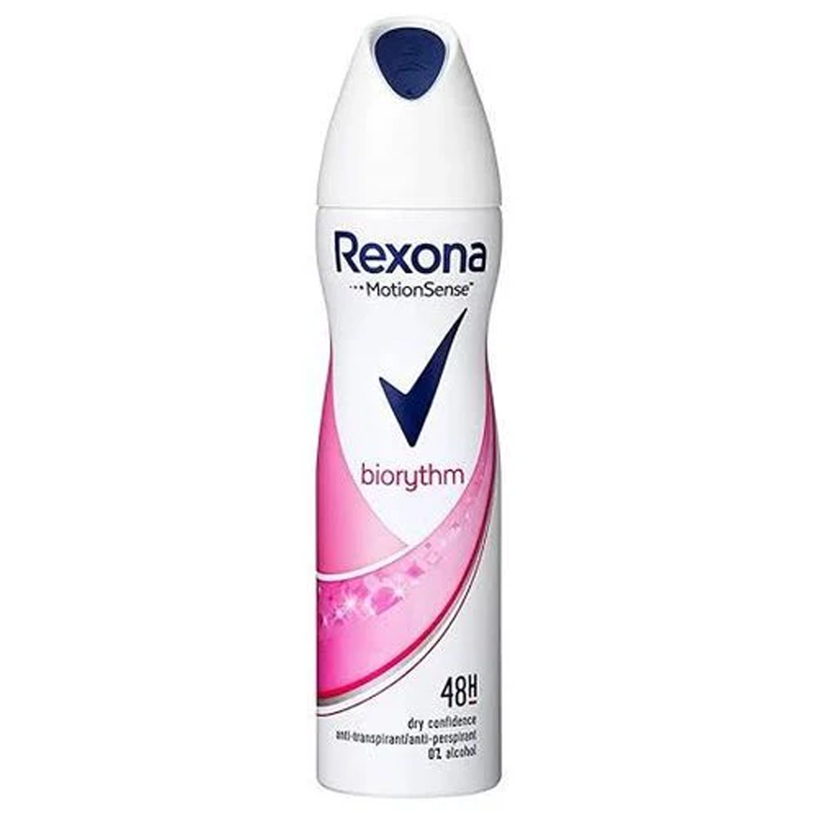 REXONA BODY SPRAY BIORYTHM 200 ML