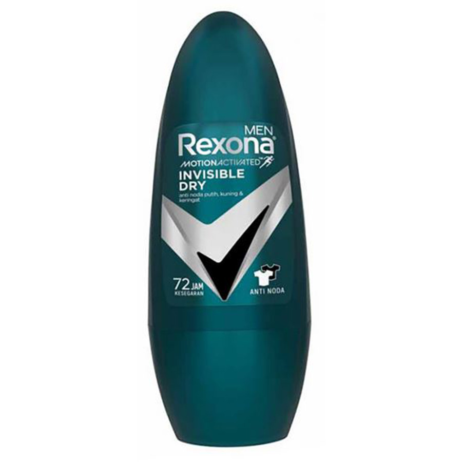 REXONA DEO ROLL ON 45 ML MEN INVISIBLE DRY