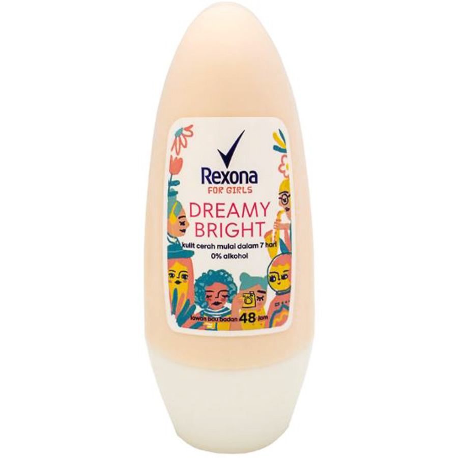 REXONA DEO ROLL ON 45 ML WOMEN DREAMY BRIGHT