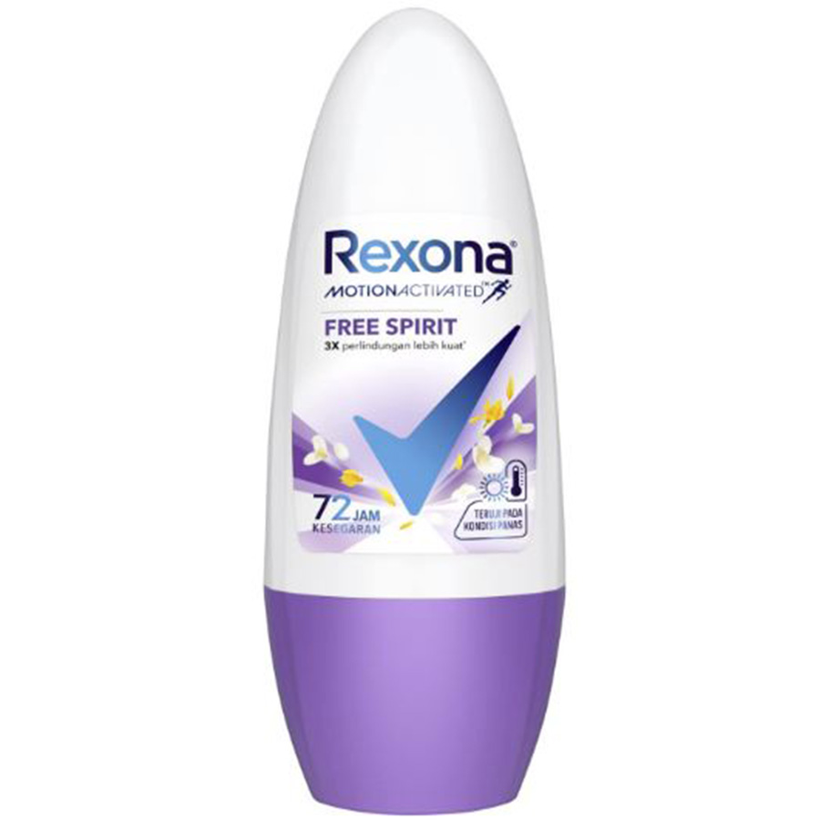 REXONA DEO ROLL ON 45 ML WOMEN FREE SPIRIT