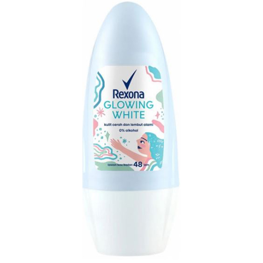 REXONA DEO ROLL ON 45 ML WOMEN GLOWING