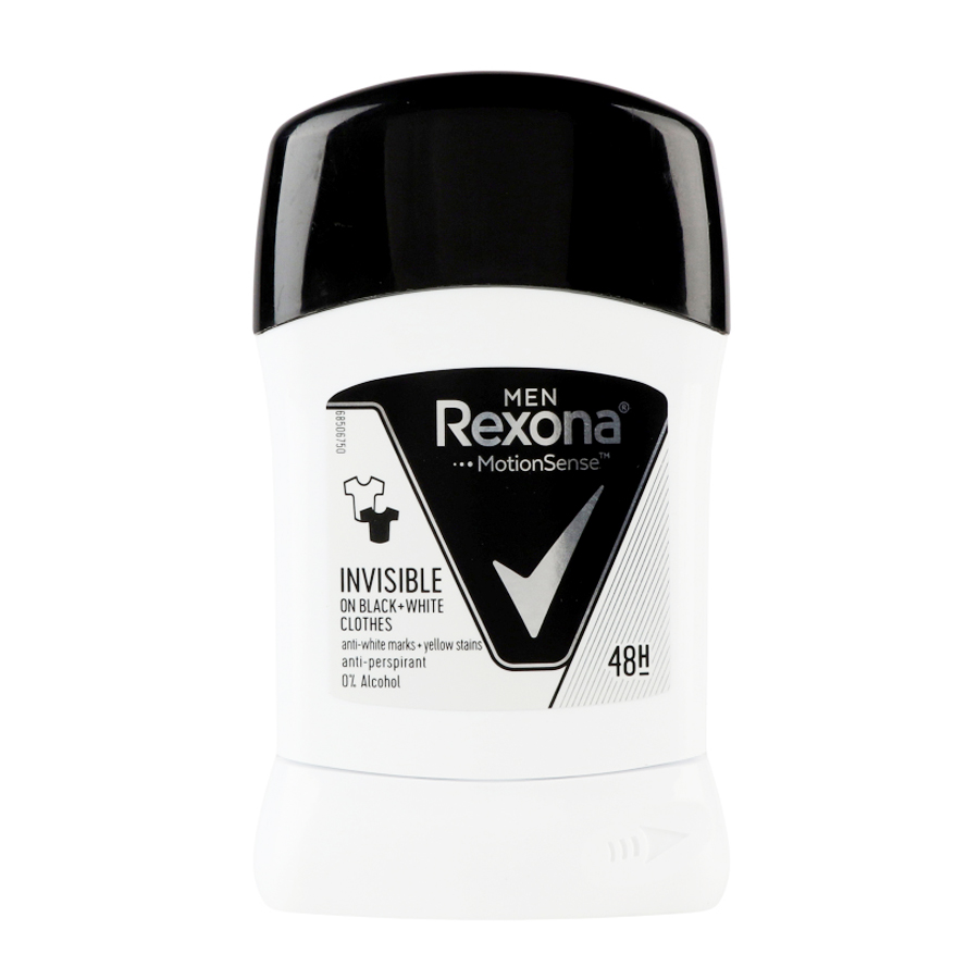 REXONA DEO STICK 40 G MEN INVISIBLE BLACK & WHITE