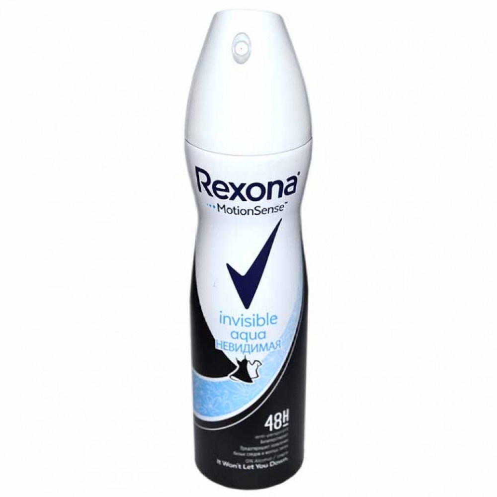 REXONA DEODORANT SPRAY 150 ML WOMEN INVISIBLE AQUA