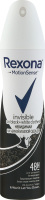 REXONA DEODORANT SPRAY 150 ML WOMEN INVISIBLE BLACK & WHITE