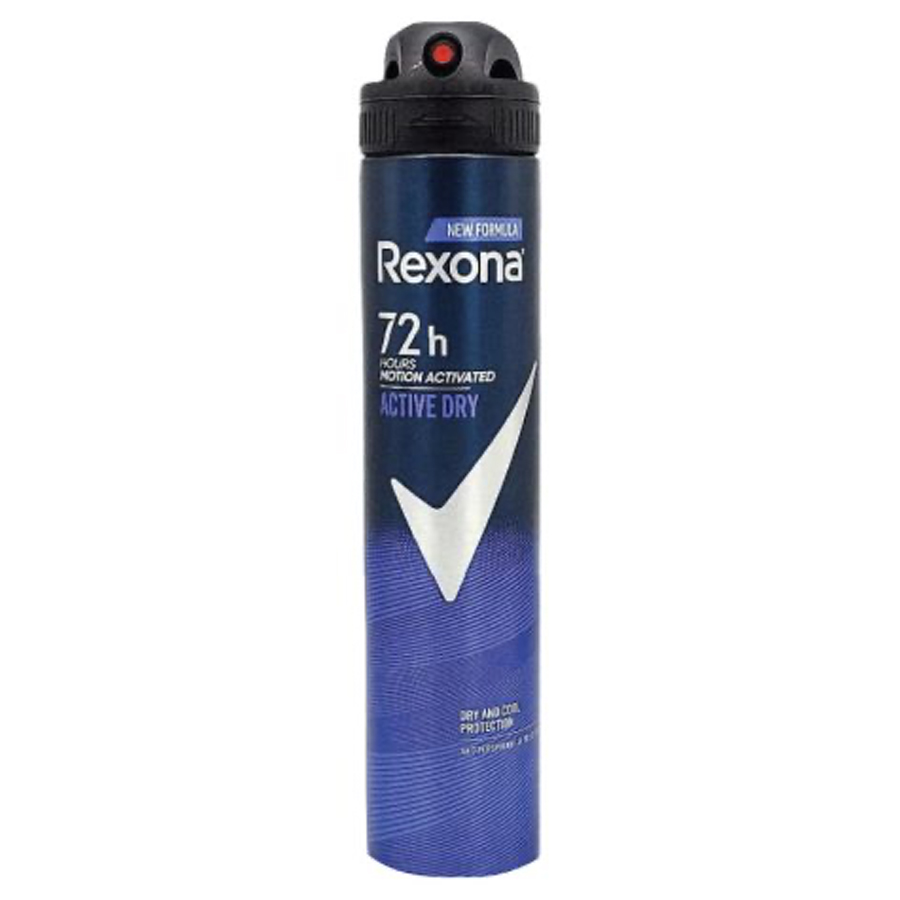 REXONA DEODORANT SPRAY 200 ML MEN ACTIVE DRY