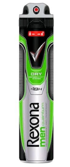 REXONA DEODORANT SPRAY 200 ML MOMEN QUANTUM