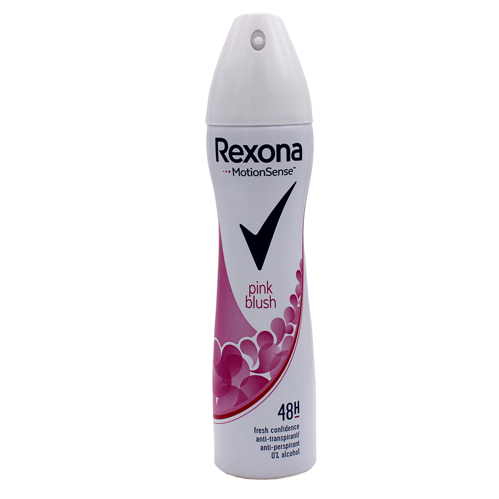 REXONA DEODORANT SPRAY 200 ML WOMEN PINK BLUSH