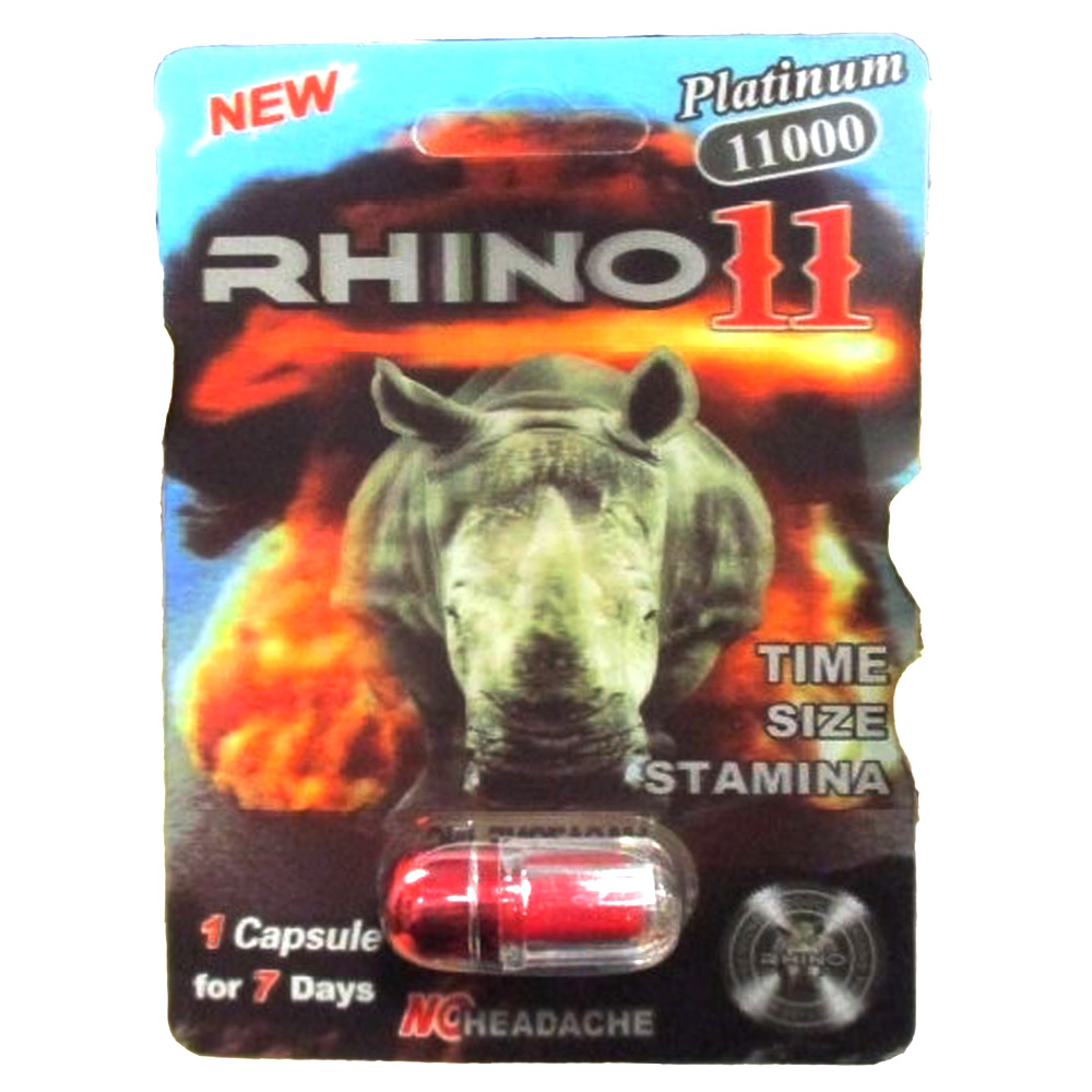 RHINO 11 GUMMY MALE ENHANCEMENT 1 CT