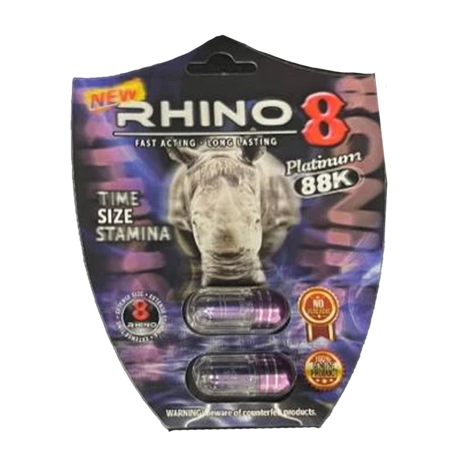 RHINO 8 MALE ENHANCEMENT 1 CT 1000 K