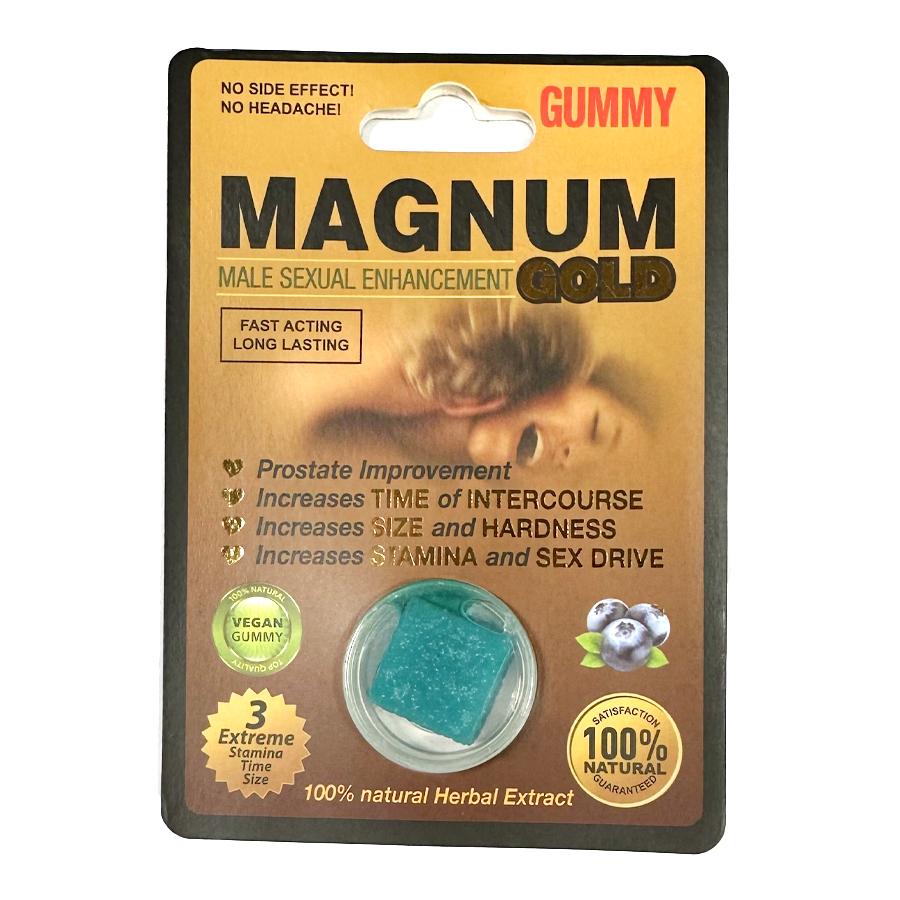 RHINO GUMMY MAGNUM MALE ENHANCEMENT 1 CT