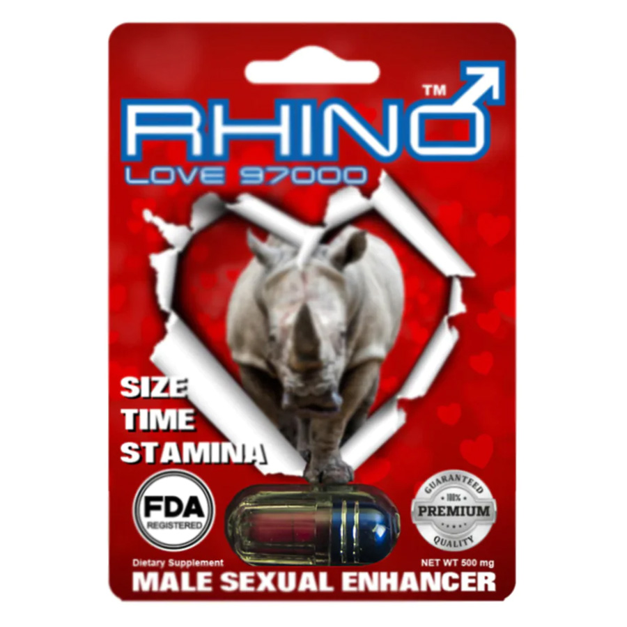 RHINO LOVE MALE ENHANCEMENT 1 CT 97000