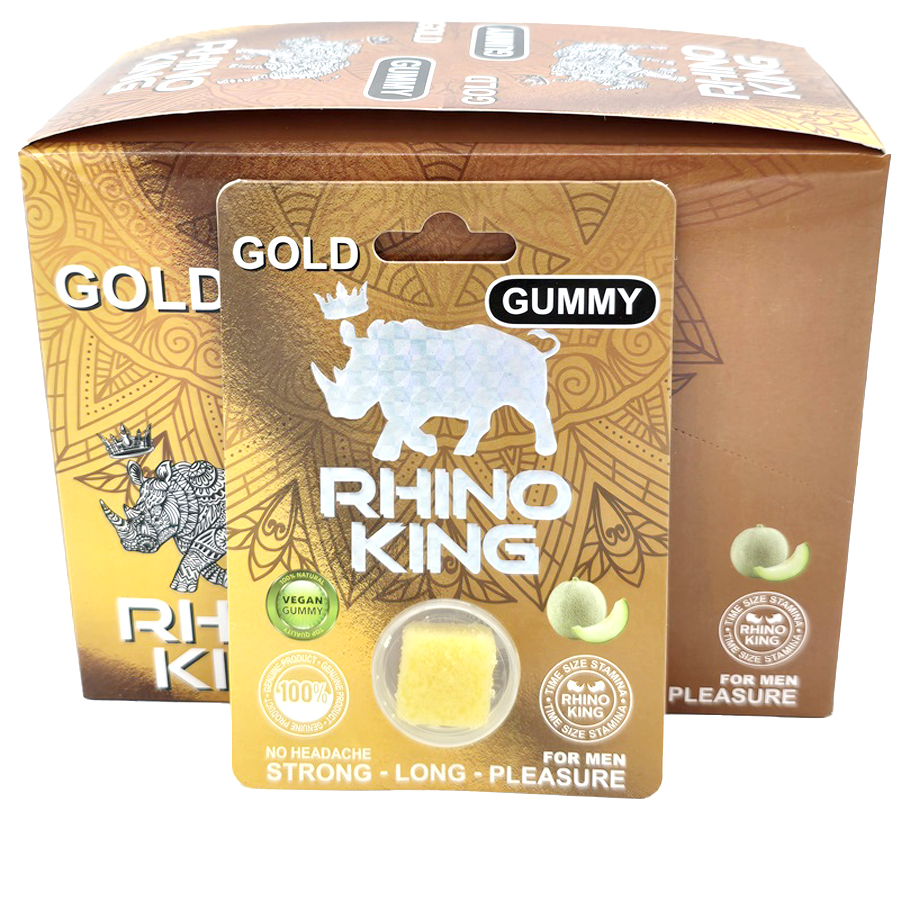 RHINO MAGNUM GOLD GUMMY MALE ENHANCEMENT 1 CT