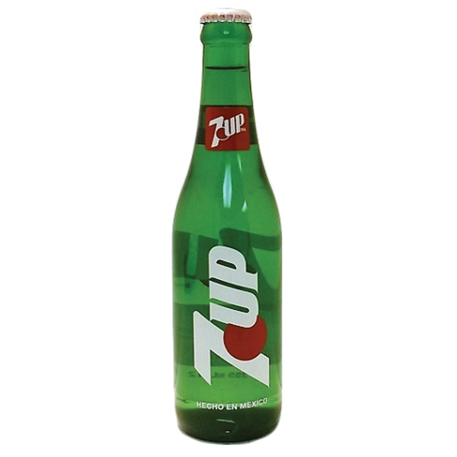 7 UP SODA 355 ML LEMON LIME MX GLASS